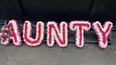 AUNTY funeral flowers - 